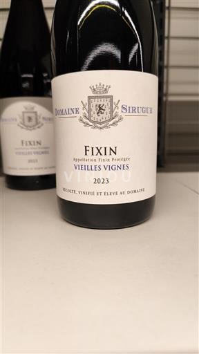 Bourgogne Fixin Domaine Sirugue Vieilles Vignes 2023