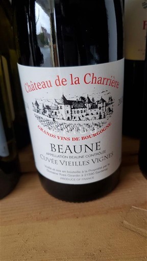 Burgundy Beaune Château La Charrière Vieilles Vignes 2024