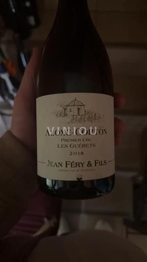 Bourgogne Aloxe-Corton Premier Cru Jean Féry & Fils Les Guérets 2018
