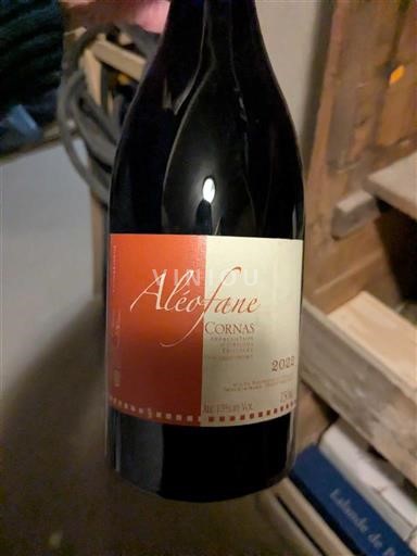 Rhône-dalen Cornas Aléofane 2022