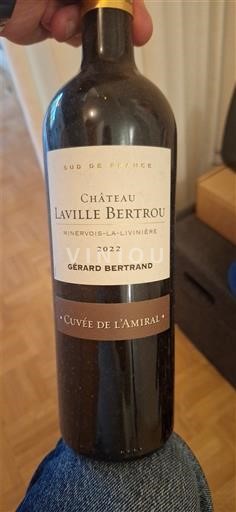 Languedoque Minervois-la-Livinière Château Laville Bertrou de l'Amiral 2022