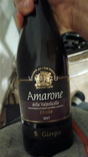 Vénétie Amarone della Valpolicella Boscaini Carlo S. Giorgio 2017