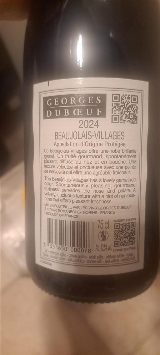 Beaujolais Beaujolais Dorpen Georges Dubœuf 2024