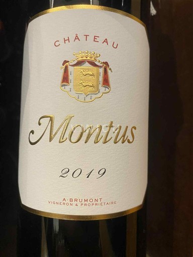 Jugozahod Madiran Château Montus 2019