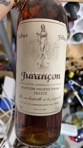 Sydväst Jurançon Sélection Viguerie Royale Fébus Icke årgångsbetecknad