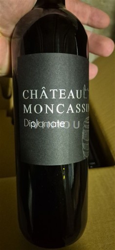 Burdeos Côtes-de-bourg Château Moncassin Diplomate 2023