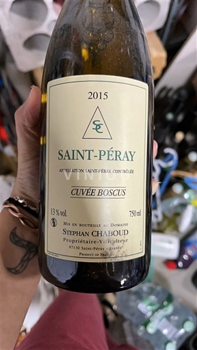 Thung lũng Rhône Saint-Péray Domaine Stephan Chaboud Boscus 2015