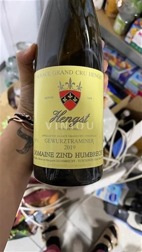 Elsass Nicht spezifiziert Grand Cru Domaine Zind Humbrecht Hengst 2019