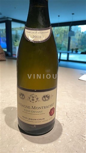 Bourgondië Chassagne-Montrachet René Lequin-Colin Clos Devant 2018