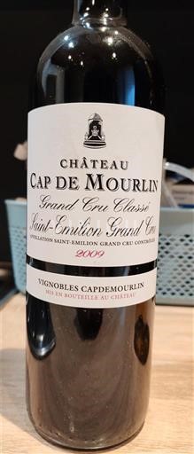 Bordeaux Saint-Émilion Grand Cru Grand Cru Classé Château Cap de Mourlin 2009