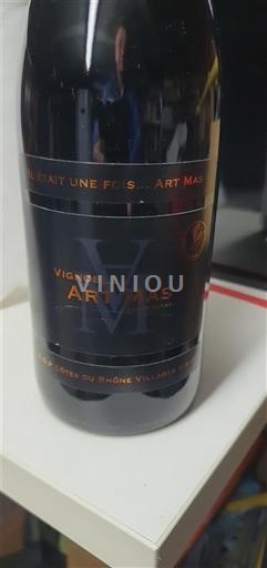 Valea Ronului Côtes-du-rhône-villages Vignoble Art Mas Il était une fois... Art Mas 2020