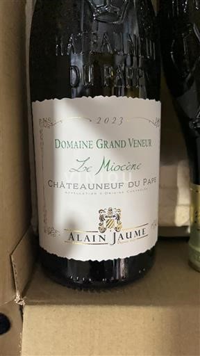 Vallée du Rhône Châteauneuf-du-pape Domaine Grand Veneur Le Miocène 2023