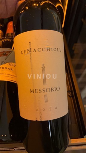 Toscana Non specificato Le Macchiole Messorio 2012