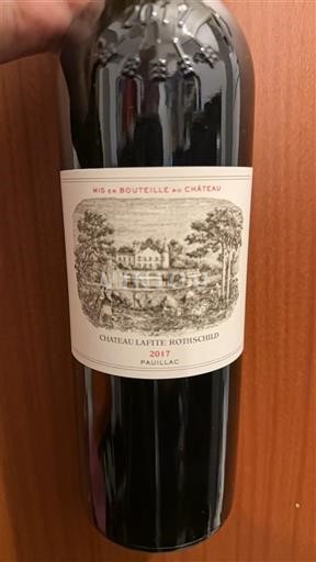 Bordeaux Pauillac Grand Cru Château Lafite Rothschild 2017