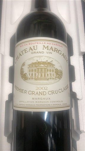 Bordéus Margaux Château Margaux Grand Vin 2002