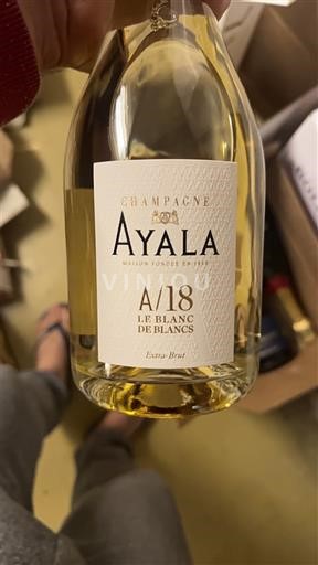 Champaña Champán Ayala A/18 Le Blanc de Blancs Sin añada