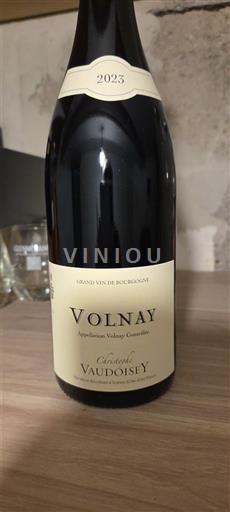 Burgundsko Volnay Chrisophe VAUDOISEY 2023