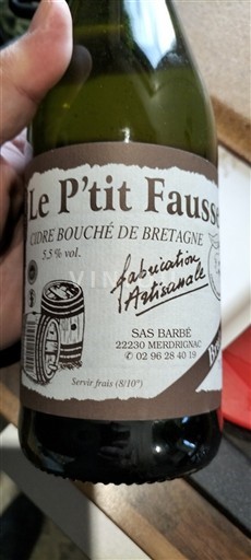 Brittany SAS Barbè Cidre Non-Vintage