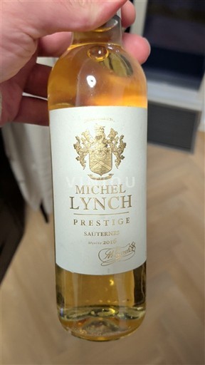 Bordeaux Sauternes Michel Lynch Prestige 2018