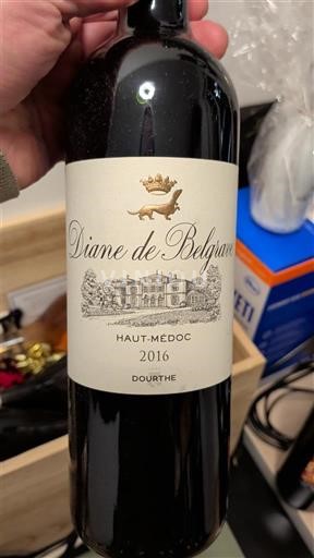 Bordéus Haut-Médoc Belgrave Diane de Belgrave 2016