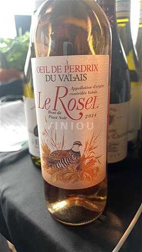 Valais Không được chỉ định Le Rosel Oeil de Perdrix du Valais 2024