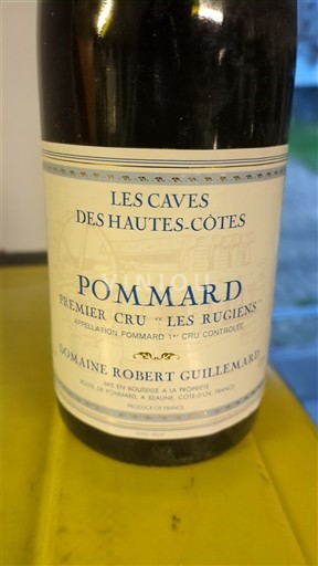 Borgoña Pommard Premier Cru Domaine Robert Guillemard Les Rugiens Sin añada