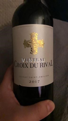 Bordeaux Lussac-Saint-Émilion Château Croix du Rival 2017