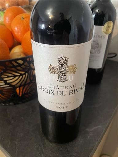 Bordeaux Lussac-Saint-Émilion Château Croix du Rival 2017
