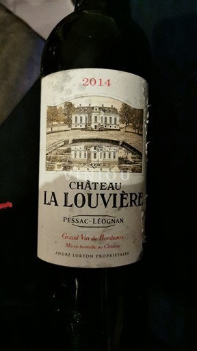 Bordéus Pessac-Léognan Château La Louvière 2014