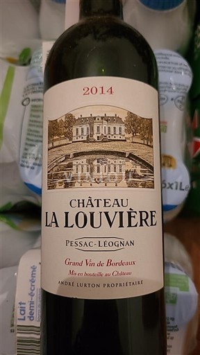 Bordeaux Pessac-Léognan Château La Louvière 2014