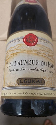 Rhône Valley Châteauneuf-du-Pape E. Guigal 1995