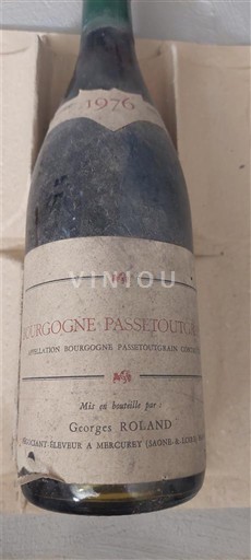 Bourgogne Bourgogne-passetoutgrain Georges Roland 1976