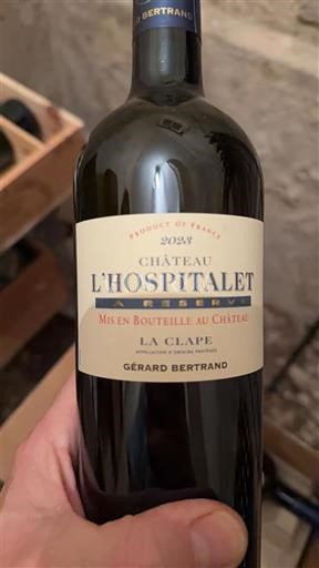 Languedoc La Clape Château L'Hospitalet Réserve 2021