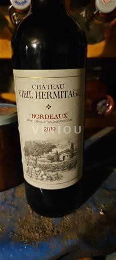 Burdeos Bordeaux Château Vieil Hermitage 2019