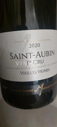 Burgundija Ni doloceno Premier Cru Domaine André Moingeon & Fils Vieilles Vignes 2020