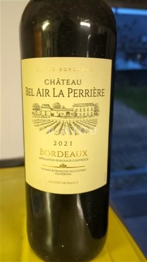 Burdeos Bordeaux Château Bel Air La Perrière 2021