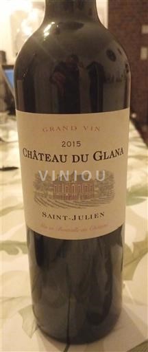 Bordeaux Saint-Julien Château Glana 2015
