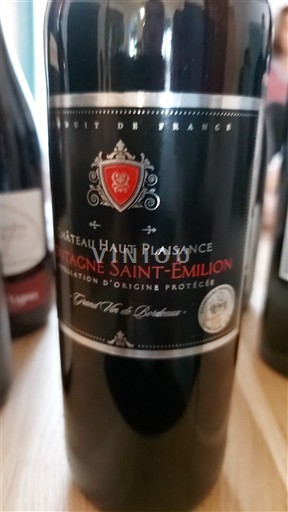 Bordeaux Montagne-saint-émilion Château Haut Plaisance Non Millésimé