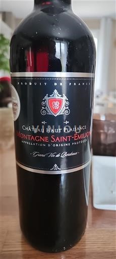 Bordeaux Montagne-saint-émilion Château Haut Plaisance Không niên vụ