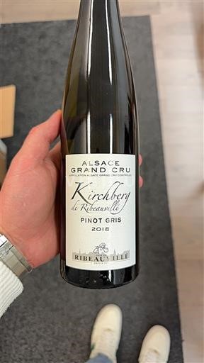 Alsasko Nespecifikováno Grand Cru Ribeauvillé Kirchberg de Ribeauvillé 2018