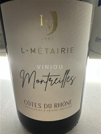 Valle del Rodano Côtes-du-Rhône L. Métaire Montreilles 2021
