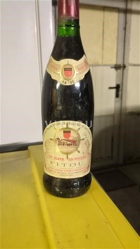 Languedoque Fitou Cave Coopérative de Villeneuve-les-Corbières 1992