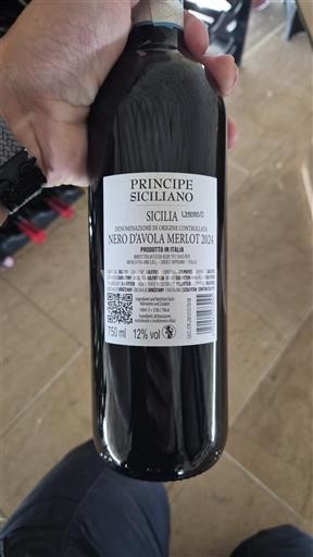 Wines of Sicily Unspecified Principe Siciliano Nero d'Avola Merlot 2024