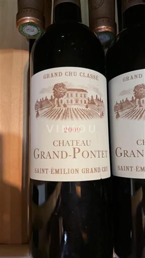Bordeaux Saint-Émilion Grand Cru Grand Cru Classé Château Grand-Pontet 2009