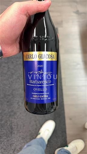 Piemonte Barbaresco Carlo Giacosa Ovello 2020