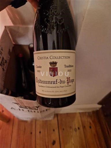 Rhône-dalen Châteauneuf-du-Pape Domaine Cristia Cristia Collection Tradition 2022