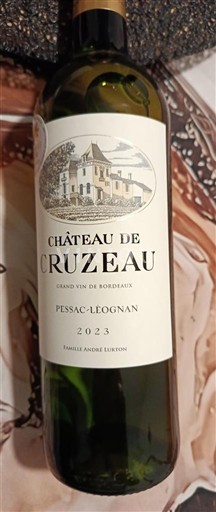 Bordeaux Pessac-Léognan Château Cruzeau 2023