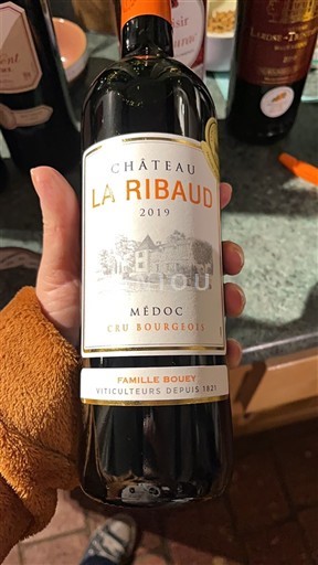 Bordeaux Médoc Cru Bourgeois Château La Ribau 2019