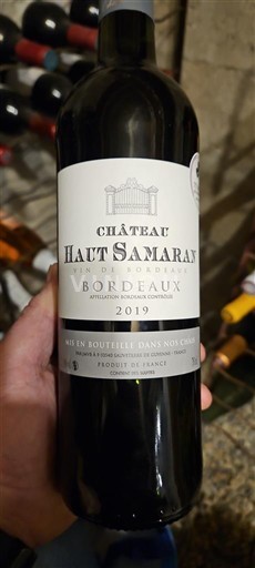 Bordeaux Château Haut Samaran 2019