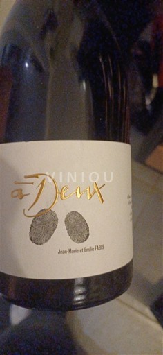 Languedoc Corbières Jean-Marie et Emilie Fabre à Deux 2019